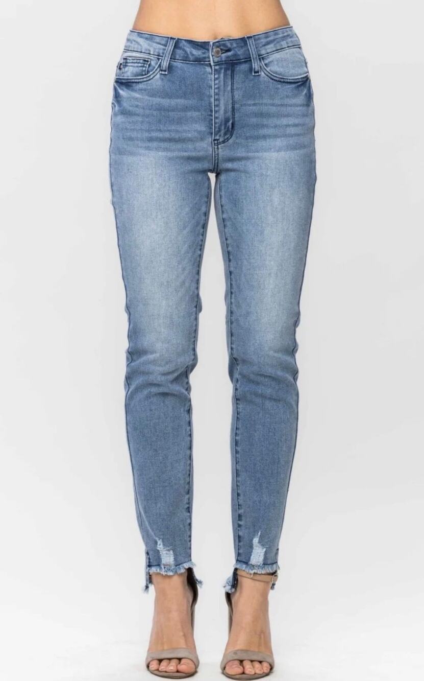 Judy Blue Cool Denim Relaxed Fit Jeans Stretch Womens Size 15/32 EUC *88609